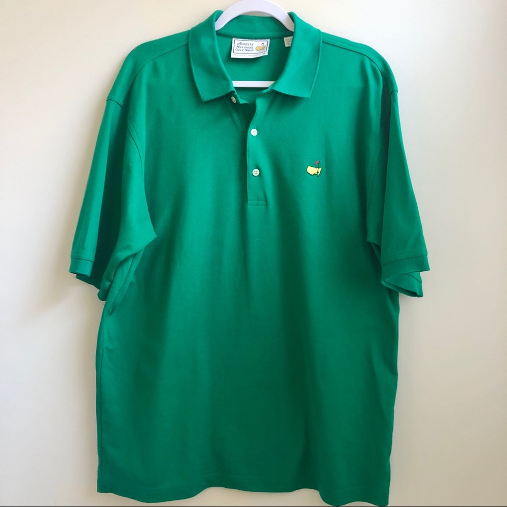 The Masters Green Augusta National Golf Shop Polo